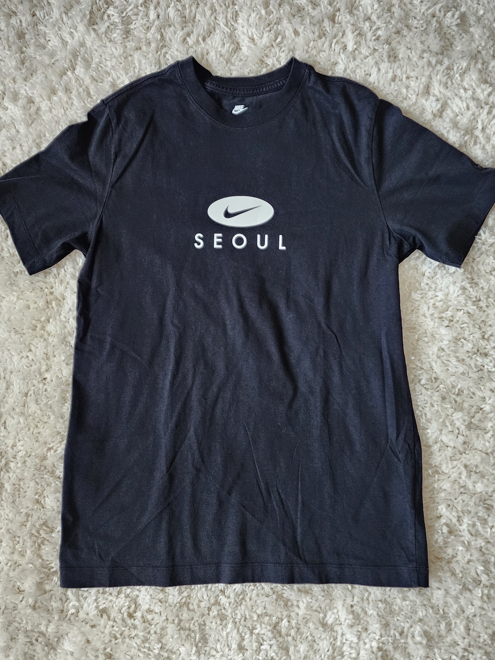 Nike Black Seoul Logo Short Sleeve Tee
